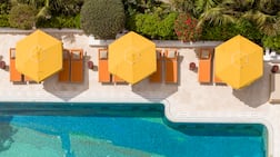 The pool at Jumeirah Capri Palace is a work of art in its own right. Photo: Jumeirah