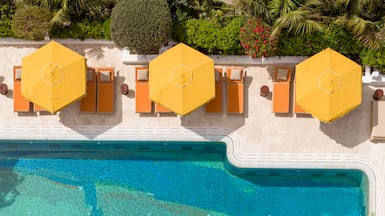 The pool at Jumeirah Capri Palace is a work of art in its own right. Photo: Jumeirah