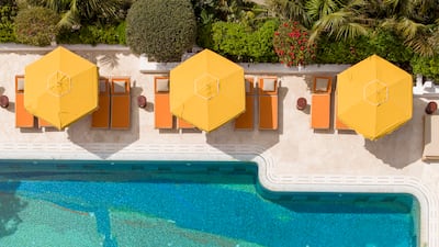 The pool at Jumeirah Capri Palace is a work of art in its own right. Photo: Jumeirah