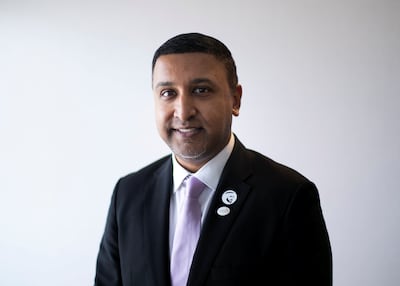 Geoffrey Alphonso, chief executive of Alef Education, says pupils will find a way to use ChatGPT whether or not it is banned. Reem Mohammed / The National