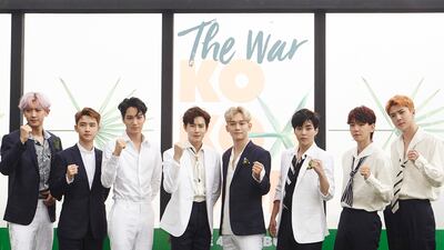 Massively popular Korean boy band Exo will make an appearance in Dubai on January 16. Courtesy Exo