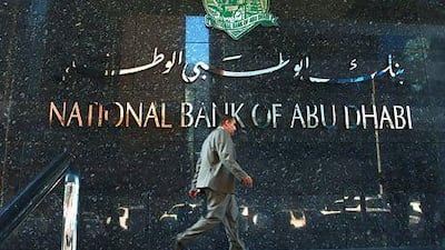 Salaries paid to key management at National Bank of Abu Dhabi grew by more than a fifth to Dh78.1m. DELORES JOHNSON / The National