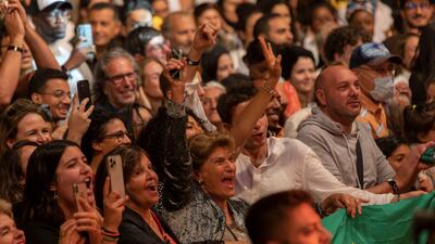 The crowd featured many compatriots from Brazil. Photo: Sife Elamine