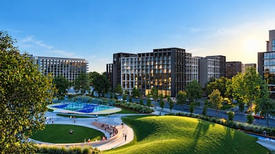 Aljada spans 2.2 million sq m and is expected to consist of about 25,000 homes at full build-out. Photo: Aldar