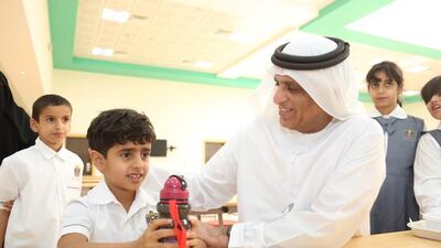 Ruler of Ras Al Khaimah, Sheikh Saud bin Saqr, has said education is the basis of urbanisation, progress and pride in the UAE during his visit to a number of schools in Ras Al Khaimah.