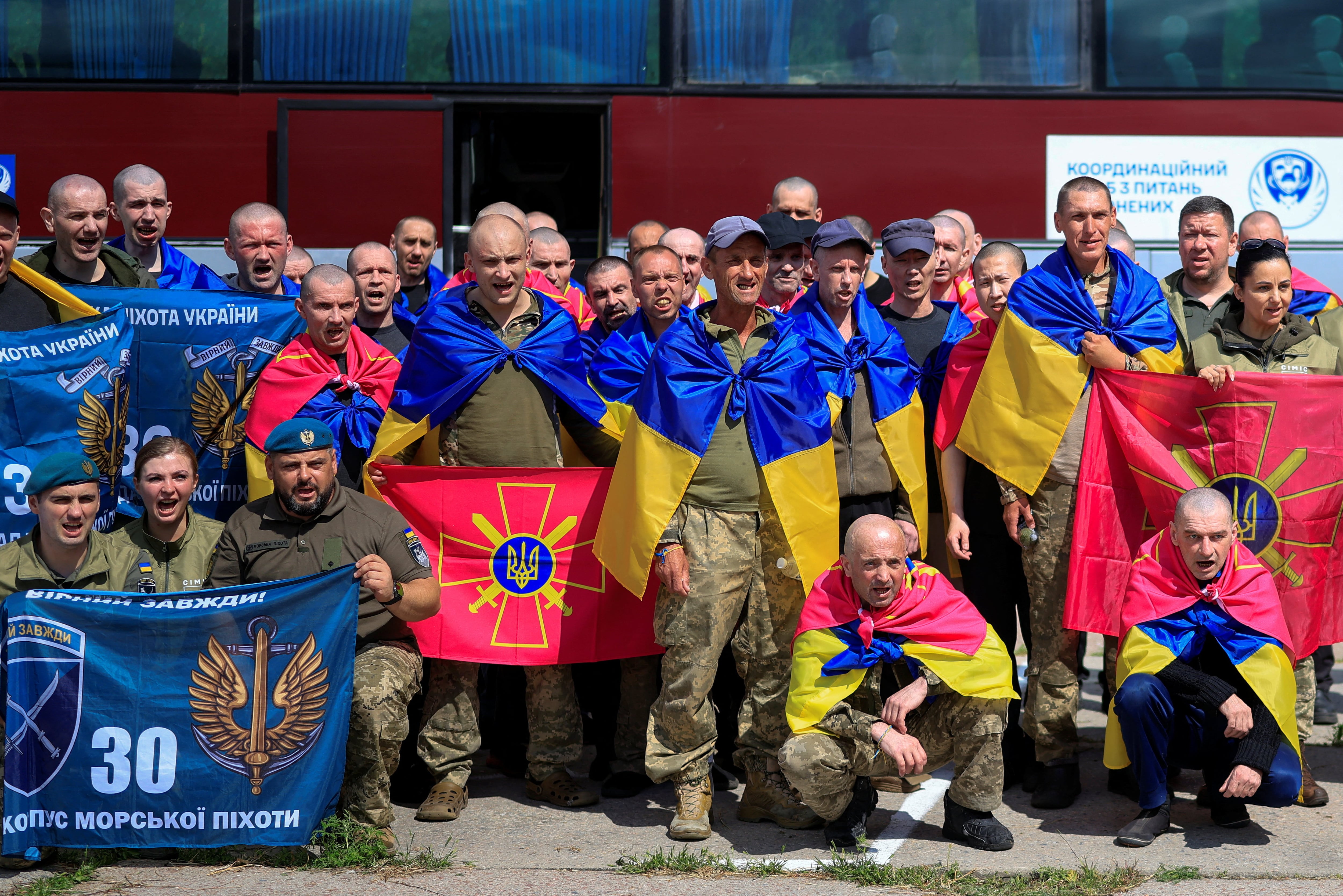 Russia and Ukraine exchange 103 prisoners of war each, mediated by UAE