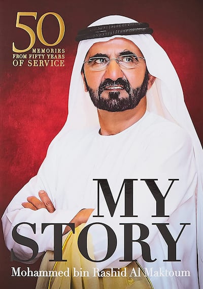 My Story: 50 Memories from 50 Years of Service by Sheikh Mohammed bin Rashid. Photo: Explorer Publishing