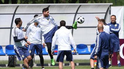 Lionel Messi may feel the need to up the ante after Cristiano Ronaldo's special performance against Spain. Gabriel Rossi / Getty Images
