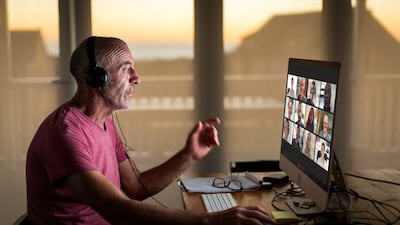 During the pandemic, 45 per cent of women and 38 per cent of men in their 50s switched to remote working in the UK. Getty Images
