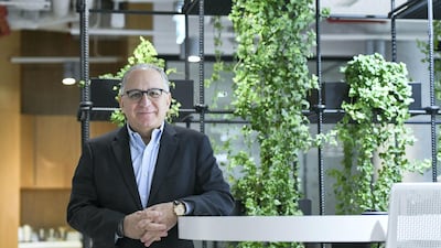 Nabil Habayeh, president and chief executive of GE Middle East. In Iraq, GE is competing with Germany’s Siemens to rehabilitate the country's power grid. Khushnum Bhandari for The National