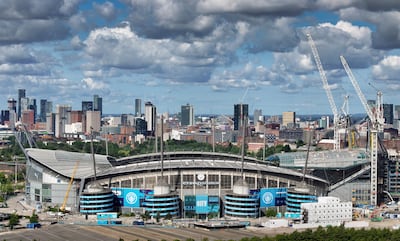 Etihad Stadium is the home of Manchester City Football Club, which was acquired by Sheikh Mansour bin Zayed in 2008. Getty Images