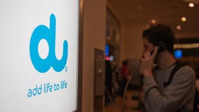 Du will have to pay out part of its revenue as well as profit in its royalty to the Government. Sarah Dea / The National