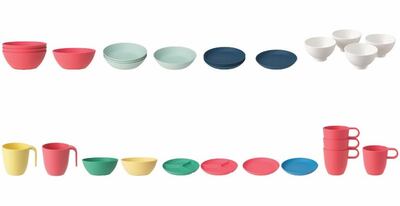 Furniture store Ikea has announced the recall of two crockery lines, the Heroisk and Talrika ranges. Courtesy Ikea