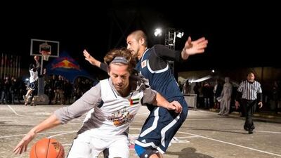 Zack Bajric during King of the Rock. Garth Milan / Red Bull