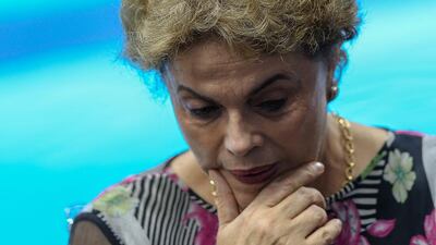 Dilma Rousseff maintains her innocence. Buda Mendes/Getty Images