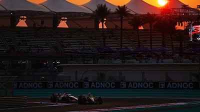 Lewis Hamilton during second practice ahead of the F1 Grand Prix of Abu Dhabi. Getty Images