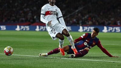 Full-back on loan from Manchester City had looked solid down left until Dembele found space in box in front of him to level scores. Stupid tackle from behind on same player gifted penalty to PSG. AFP