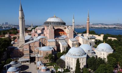 Hagia Sophia in Istanbul was a Byzantine cathedral before being turned into a mosque and subsequently a museum. Reuters