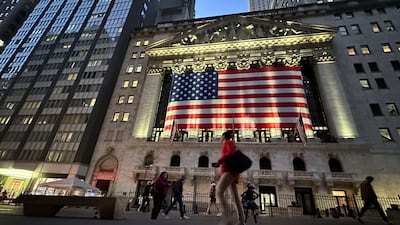 US stocks were muted when they opened on the second day of Donald Trump's second term as president. AP