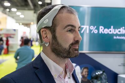 Jason McKeown, chief executive of Neurovalens. Antonie Robertson / The National