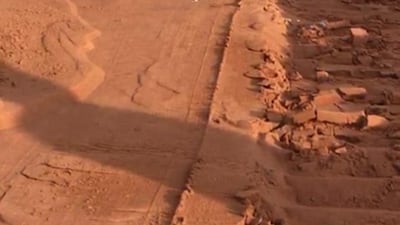 Trenches have been dug in the desert in Sharjah to stop reckless driving on the dunes.