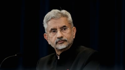 India's External Affairs Minister Subrahmanyam Jaishankar. AP