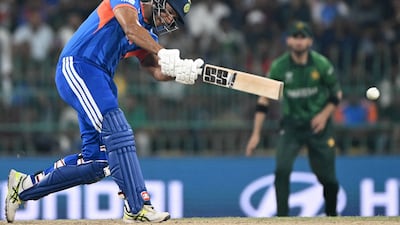 India's Shivam Dube added quick runs at the death and took two catches. AFP