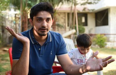 Aleem Paracha, a private zoo owner, speaks during an interview in Karachi. AFP