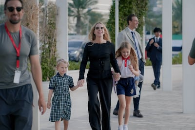 In-person learning returned to UAE schools on Monday. Photo: Repton Abu Dhabi