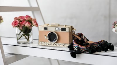 It looks like a camera, but it’s actually a cross-body bag. Courtesy of Shopbop
