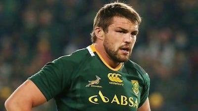 Flip van der Merwe gets the call to the Springboks' starting line-up in place of the suspended Eben Etzebeth when South Africa visit New Zealand to face the All Blacks.