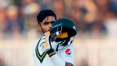 Babar Azam is now in the top 10 ranking for batsmen in all three formats. AFP