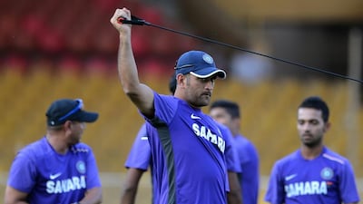 MS Dhoni has retired from Tests but remains captain of India's ODI and T20 teams. Punit Paranjpe / AFP