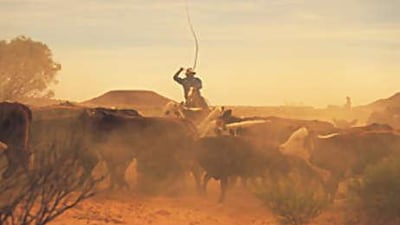 In the heat and dust: a group of veteran cowboys started the Great Australian Outback Cattle Drive to prevent the old tradition of herding cattle on horseback from dying out.