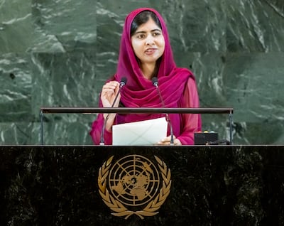 Activist and Nobel Peace Prize Laureate Malala Yousafzai is Gen-Z. EPA