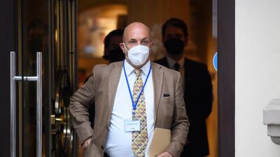 Stephan Klement, EU Ambassador and Special Adviser on Iran Nuclear Issue, attended the talks aimed at reviving the 2015 nuclear deal. EPA