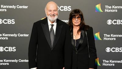 Rob Reiner and his wife Michele at the 46th Kennedy Centre Honors gala in 2023. AFP