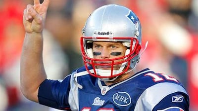 Tom Brady has the New England Patriots thinking 'V' for victory as they enter the play-offs as the top seed in the AFC.