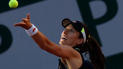 Johanna Konta. The British No 1’s revival has been impressive, especially as it has come on the clay – traditionally her weakest surface. After reaching the Italian Open final, 26th seed Konta has carried that momentum to Roland Garros to reach the fourth round and a showdown with 23rd seed Donna Vekic in the second match on Court Suzanne Lenglen. A close match to call, but Konta has the form and confidence to win. AP Photo