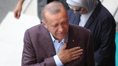 The Turkish Electoral Commission ordered a repeat of the mayoral election in Istanbul after Turkish President Erdogan's AK Party had alleged there was 'corruption' behind his party losing in the 31 March 2019 polls. Erdem Sahin / EPA