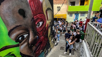 Colombia was ranked fifth. AFP