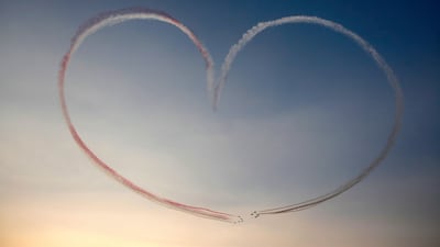 Military aircraft fly over Tahrir Square and participate in flying display as Egypt celebrates the anniversary of an attack on Israeli forces during the 1973 war, in Cairo, Egypt. Mohamed Abd El Ghany / Reuters