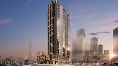 Reem Tower, a super luxury residential tower to be built in Abu Dhabi. The 44-story tower will be situated at the north east of Marina Square on Reem Island. The tower will reach almost 172m into the Abu Dhabi skyline and have a built-up area of 87,075 square metres with parking for 500 cars. Work on the tower is expected to start next year. It will include 216 two-bedroom apartments, 117 three-bedroom apartments; and two four-bedroom apartments. Courtesy Nikken Sekkei