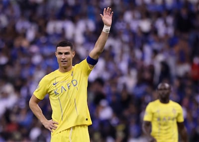Cristiano Ronaldo had a 74th-minute goal chalked off for offside for Al Nassr. Reuters