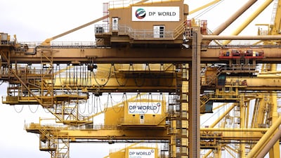 DP World's terminal at Port Botany in Sydney. The company manages almost 40 per cent of goods flowing in and out of Australia. AFP