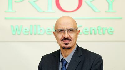 Dr Walid Abdul-Hamid, a consultant psychiatrist at The Priory, said doctors there are seeing an increasing number of people whose depression followed cancer treatment. Chris Whiteoak / The National