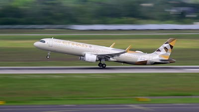 Etihad is flying at close to 90% load factors, supported by a fleet that has grown by 23 aircraft in the past year. AFP