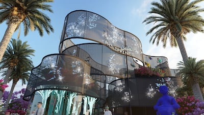 Royal Pineda's design for the Philippines pavilion at Expo 2020. Philippine Department of Trade and Industry