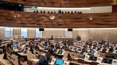 The review conference of the Convention on Certain Conventional Weapons gets under way at the United Nations in Geneva on December 17. AFP