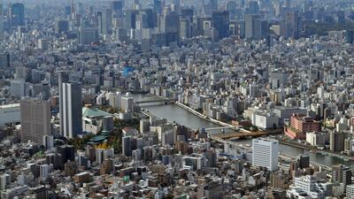 A view of Tokyo from Skytree. Rosemary Behan / The National
